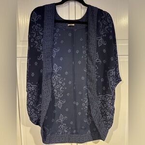 Ecote Blue Shrug